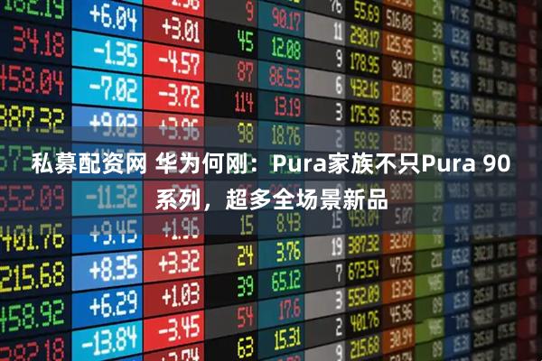 私募配资网 华为何刚：Pura家族不只Pura 90系列，超多全场景新品