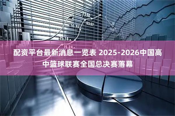 配资平台最新消息一览表 2025-2026中国高中篮球联赛全国总决赛落幕